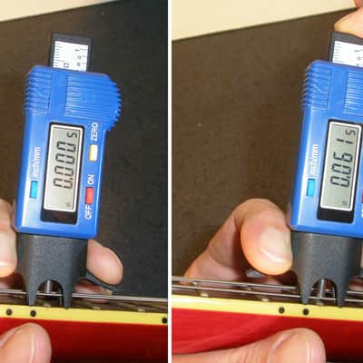 Digital Guitar Action Gauge - G-Tech Guitar Works image 4