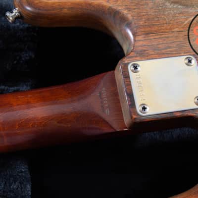 1991 Fender Japan Order Made JB62-65 ’62 Reissue Jazz Bass Walnut MIJ Gold HSC image 10