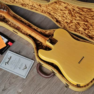 Immagine Fender Telecaster Keith Richards Custom Shop ''Micawber'' Tribute Tele Brass Bridge Rare Find - 11