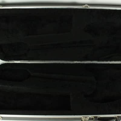 1978 Vintage Fender Stratocaster Telecaster Molded Plastic Guitar Black CASE USA 1970s image 9