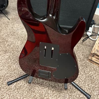 Schecter C-1 FR-S Left handed (Lefty) 2020 - Black Cherry image 7