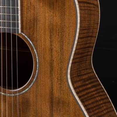 Huss & Dalton CM 12-Fret Custom Sinker Redwood and Flamed Black Walnut With Hide Glue NEW image 6