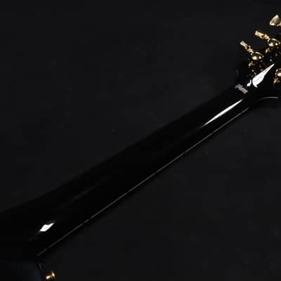 Gibson Custom Shop Les Paul Axcess Custom w/ Ebony Fingerboard Floyd Rose Gloss Ebony - LPXC7EBGF1E 308 image 6