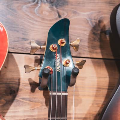 Yamaha RBX760A Active 4-String Bass, Transparent Green image 7