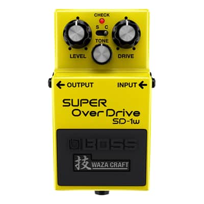 Boss SD-1W Super Overdrive WAZA CRAFT + Gator Patch Cable 3 Pack image 2