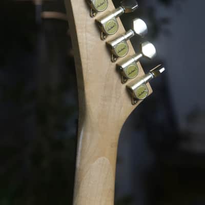 Jackson RR3 Randy Rhoads V Special (Limited Run), Made in Japan, 2006 - Ivory with Black Pinstripes image 7