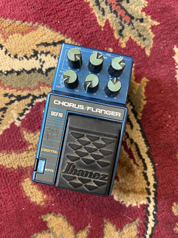 Ibanez DCF10 Digital Chorus/Flanger 1980s - Blue image 1