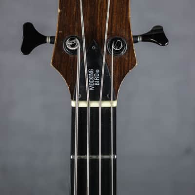 B.C. Rich Mocking Bird 1987 Black Japan image 8