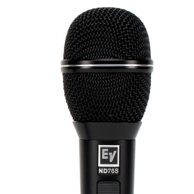 Electro-Voice ND76S Dynamic Cardioid Vocal Microphone with On/Off Switch image 2