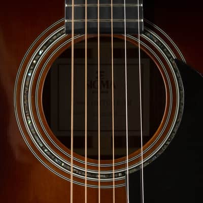 Sigma Guitars OMTC-1E-SB Sunburst - Acoustic Guitar image 10