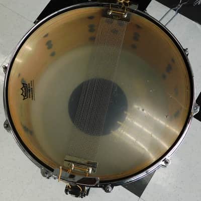 Pearl Dennis Chambers Signature 6.5" x 14" Snare Drum - Opal White - DC1465 image 6