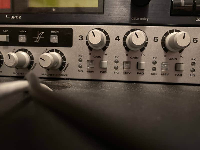 Audient ASP800 8-Channel Microphone Preamp/ADC 2010s - Silver image 1