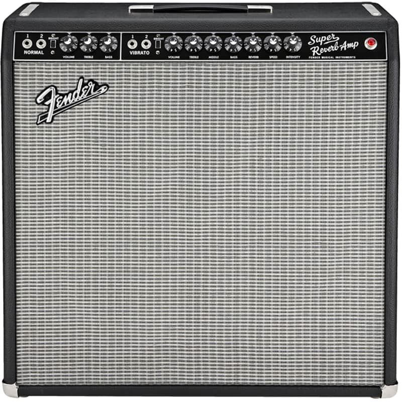 Fender Vintasge Reissue '65 Super Reverb 4x10" 45-watt Tube Guitr Combo Amplifier image 1