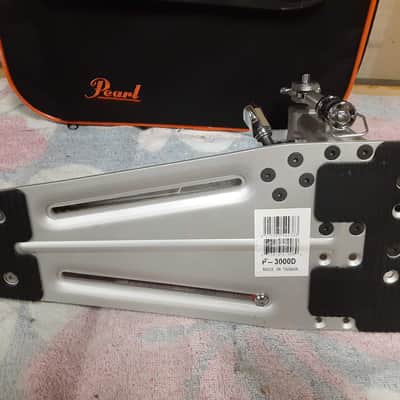 Pearl P3000D Eliminator Demon Direct-Drive Single Bass Drum Pedal 2010s - Silver / Grey image 12