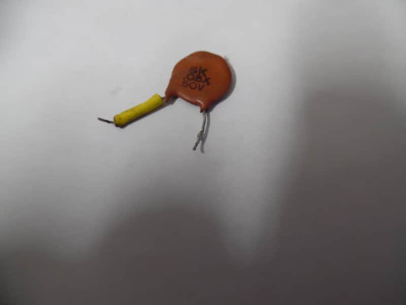 Original Fender Telecaster .05 50V Tone Cap 1962 image 1