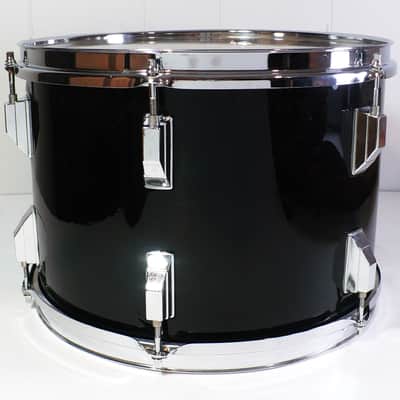 Pearl 13 x 9 Mounted Tom / Gloss Black Wrap / Early Export? image 5