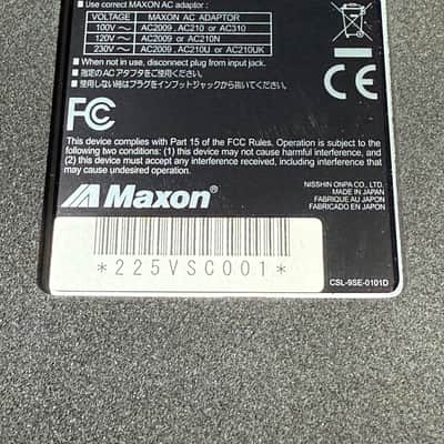 Maxon CS-550 Stereo Chorus 2000s, OPEN BOX, M.I.J.- Blue image 4