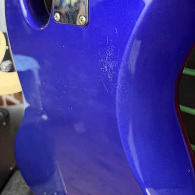 Fender Standard Jazz Bass Midnight Blue 1999 Electric Bass image 18