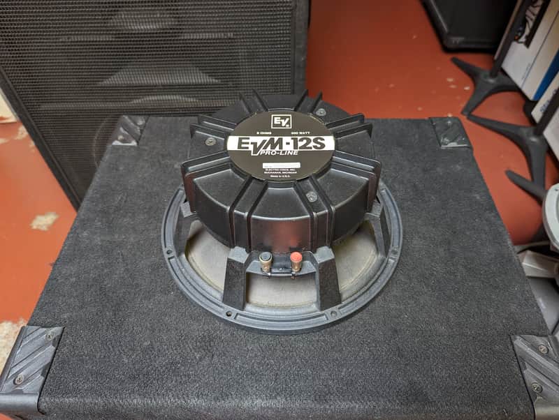 Closet Find! 1988 EV Electro-Voice EVM 12S Proline 12 Closet Find! 1988 EV Electro-Voice EVM 12S Proline 12