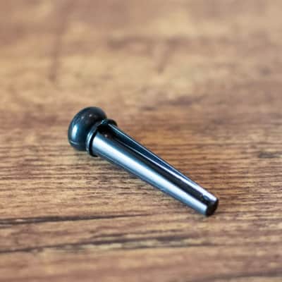 Martin Bridge And Endpins: Polished Black image 5