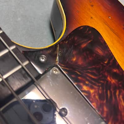 1966 Epiphone EB232 Rivoli Bass Guitar image 12