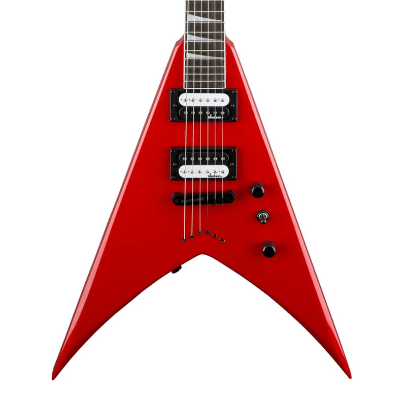 Used Jackson JS Series King V JS32T - Ferrari Red w/ Amaranth FB image 1