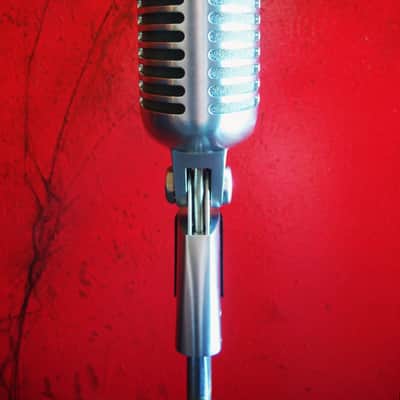Vintage 1970's Shure 55SH dynamic cardioid Microphone Low Z w mic case 55 55S Super55 556S image 13
