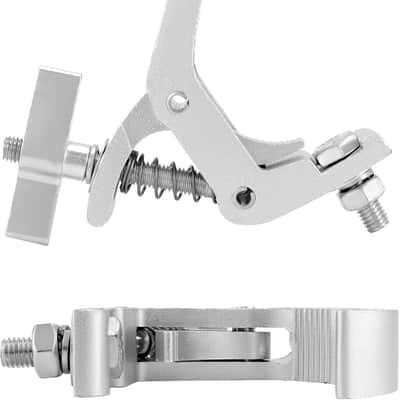Truss Clamp Stage Lights Clamp, 4 Pack Heavy Duty 330-pound Professional Clamp for Moving Head Stage Lighting Fixtures, 1.57-2.36 Inch Fit 40-60 mm OD Pipe image 2