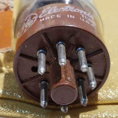Perfect match Tung-Sol Pair (2) 5881 tNOS AT1000 TESTED Vacuum Tubes Brown Base 6L6WGB rugged 6L6 Beam Power Tetrode 1954-1963 image 15