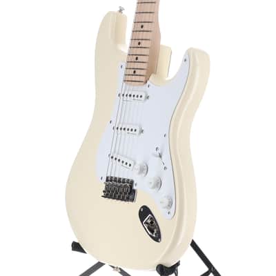 Fender Certified Pre-Owned Eric Clapton Stratocaster, Maple Fingerboard, Olympic White (F5) (96685) image 4