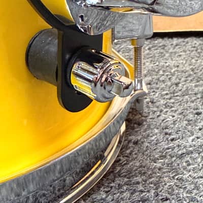 Pearl Decade Maple 8" x 7" Rack Tom w/ Opti-Loc Mount in Solid Yellow (#228) – Open Box / Brand New image 9