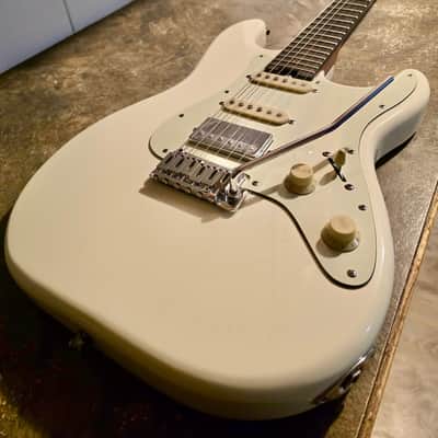 Schecter Nick Johnston HSS Traditional Electric Guitar - Olympic White image 10