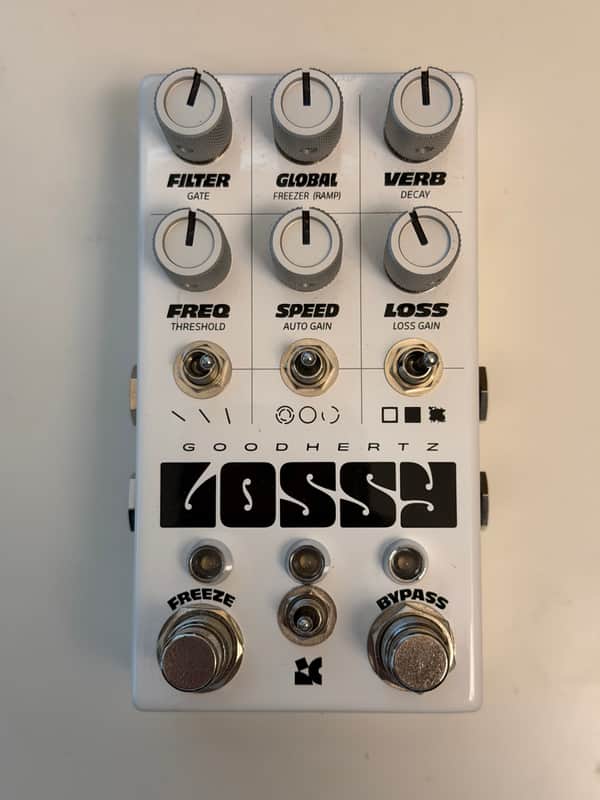 Chase Bliss Audio Lossy monochrome finish