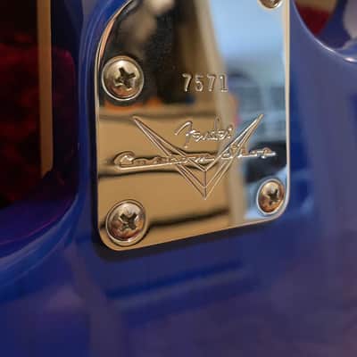 Fender Stratocaster Custom Shop 2012 - Candy Blue HSS Deluxe image 6