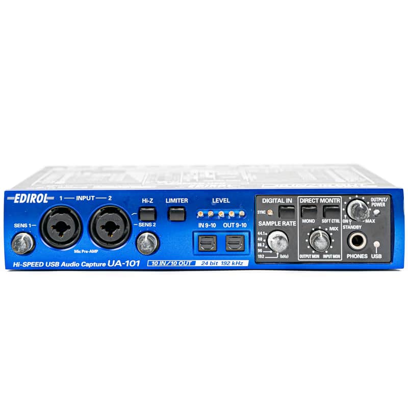 Roland Edirol Ua-101 Hi-Speed USB Audio Capture Midi | Reverb