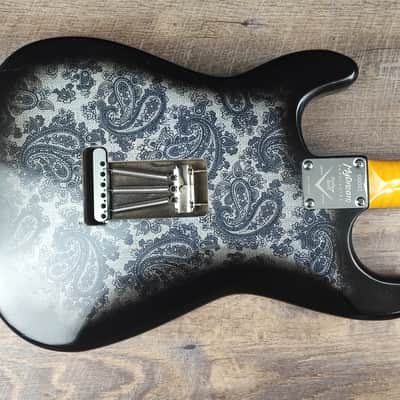 MyDream Stratocaster Custom Built - Black Paisley Flamed SRV image 4