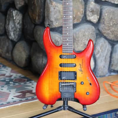 Steinberger Spirit Spirit Headless Guitar, 1990's, Cherry Burst image 1