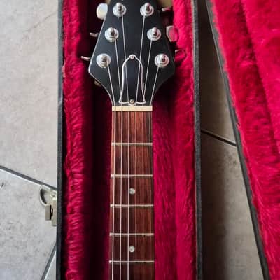 1983 Gibson Flying V I with Stop Bar Tailpiece and Offset Knobs 1981-1988 - Ebony image 3