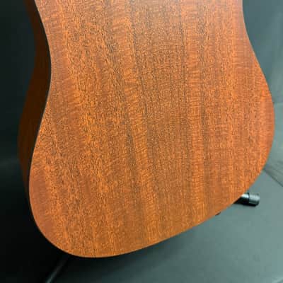 Martin D-X1E Mahogany Dreadnought Acoustic-Electric Guitar w/ Gig Bag (138) image 11