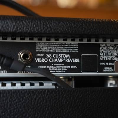 Fender '68 Custom Vibro Champ Reverb image 7