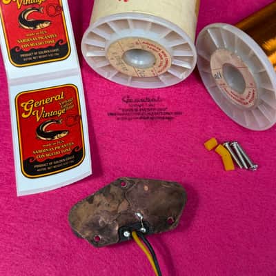 General Vintage Tone  NOS For Esquire®️ Tele ®️ Bridge Pickup Hand wound  Vintage Collector’s  NOS American Wire corp USA image 4