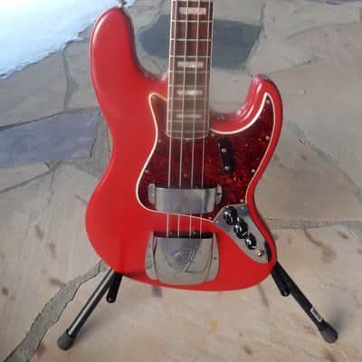 Fender American Vintage '66 Jazz Bass 1966 (RED) image 2