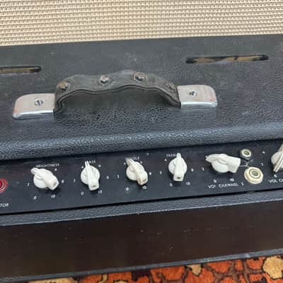 Vintage 1965 Park Marshall Top Mount JTM45 KT66 Pinstripe Amplifier Head *1960s* image 10