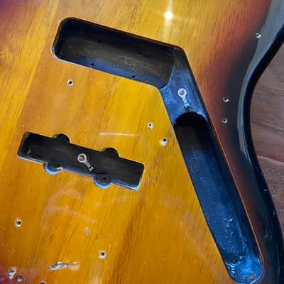 Squier Jazz Bass Body image 5