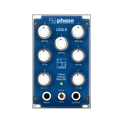 Phase Engineering LEQ-5 Eurorack Bass Equaliser image 1