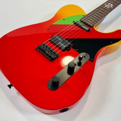Fender Telecaster Evangelion Asuka 2020 Red image 4