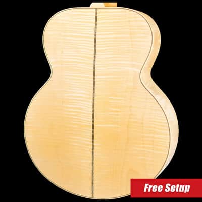 Gibson Custom Shop 1957 SJ-200 Jumbo Acoustic Guitar - Antique Natural with Hardshell Case image 2