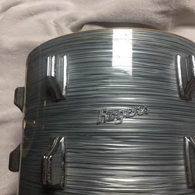 Rogers Holiday 13”x 9” Tom 1960’s - Steel Grey Ripple image 6
