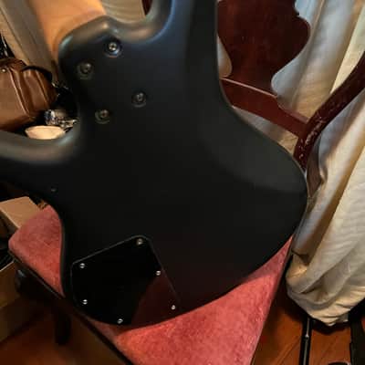 Ibanez  grr 190 bass guitar with dimarzio pickups black image 7
