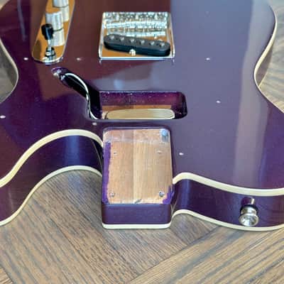 Squier Classic Vibe Telecaster Custom - Purple Sparkle - Loaded body image 5